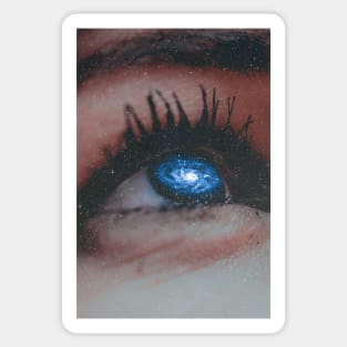 Galaxy Eye Sticker